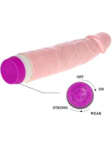 REALISTIC VIBRATOR FOR BEGINNERS FLESH 21.5 CM