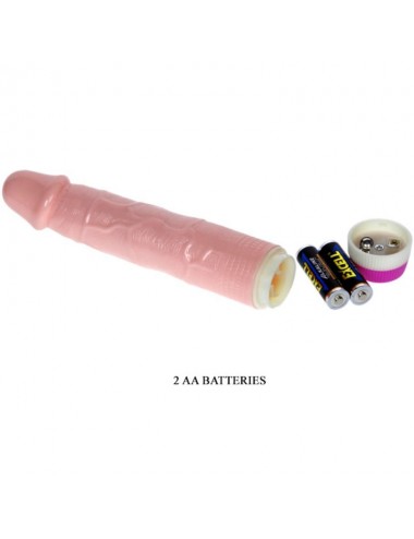 REALISTIC VIBRATOR FOR BEGINNERS FLESH 21.5 CM