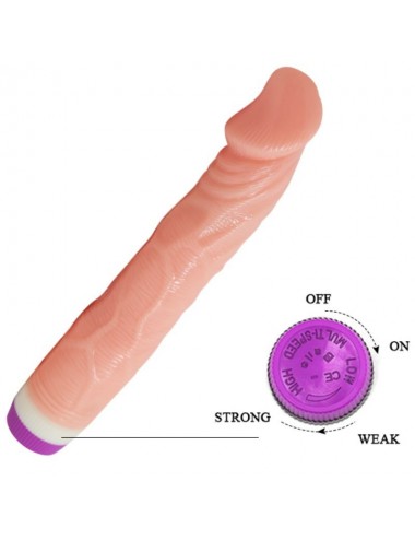 REALISTIC VIBRATOR FLESH 22 CM