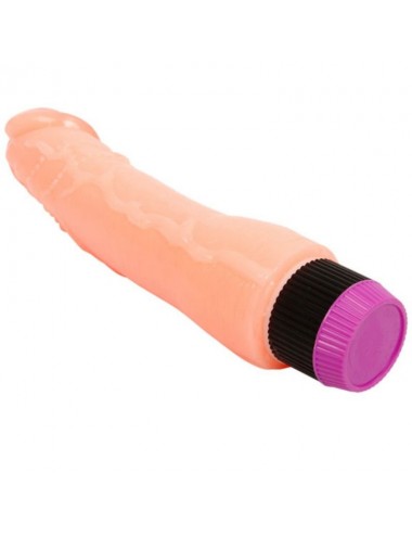 REALISTIC AND FLEXIBLE VIBRATOR FLESH 24 CM