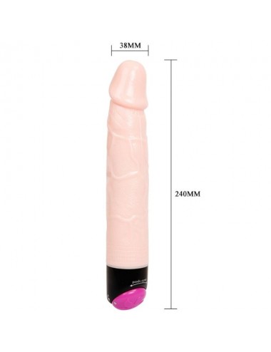 COLORFUL SEX REALISTIC DILDO VIBRATION AND ROTACION FUNCTION 24 CM