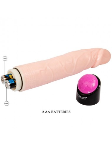 COLORFUL SEX REALISTIC DILDO VIBRATION AND ROTACION FUNCTION 24 CM
