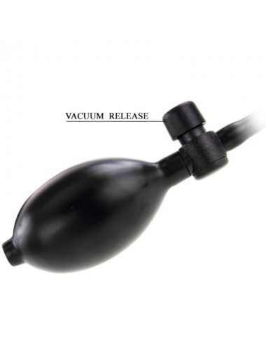 INFLATABLE AND VIBRATING REALISTIC DILDO