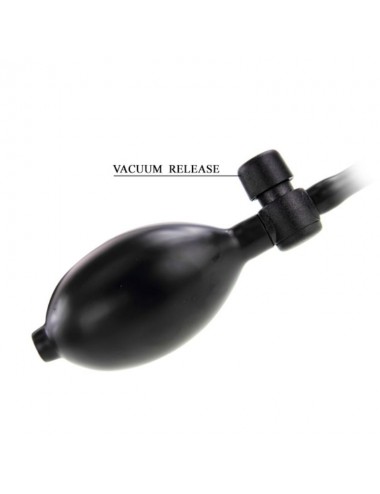 INFLATABLE AND VIBRATING REALISTIC DILDO 18.8 CM