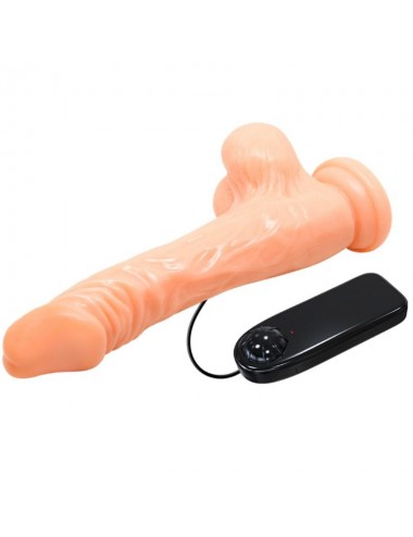 COCK VIBRATING REALISTIC DILDO FLESH