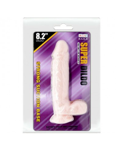 BAILE SUPER DILDO REALISTIC DILDO FLESH 21.5 CM