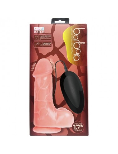 BARBARA REALISTIC VIBRATOR FLESH 21 CM