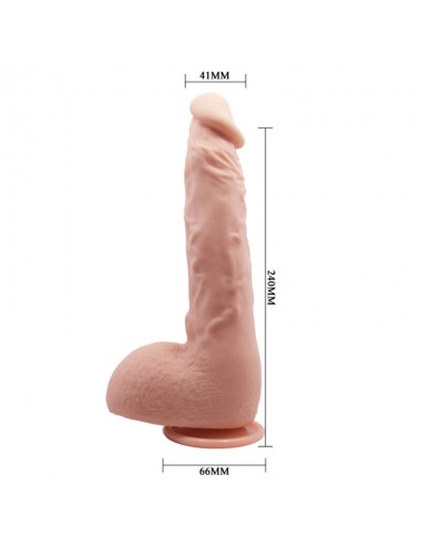 JASON REALISTIC DILDO FLESH 24 CM