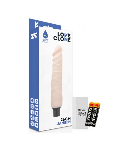 LOVECLONE JANSEN  SELF LUBRICATION DONG FLESH 26CM