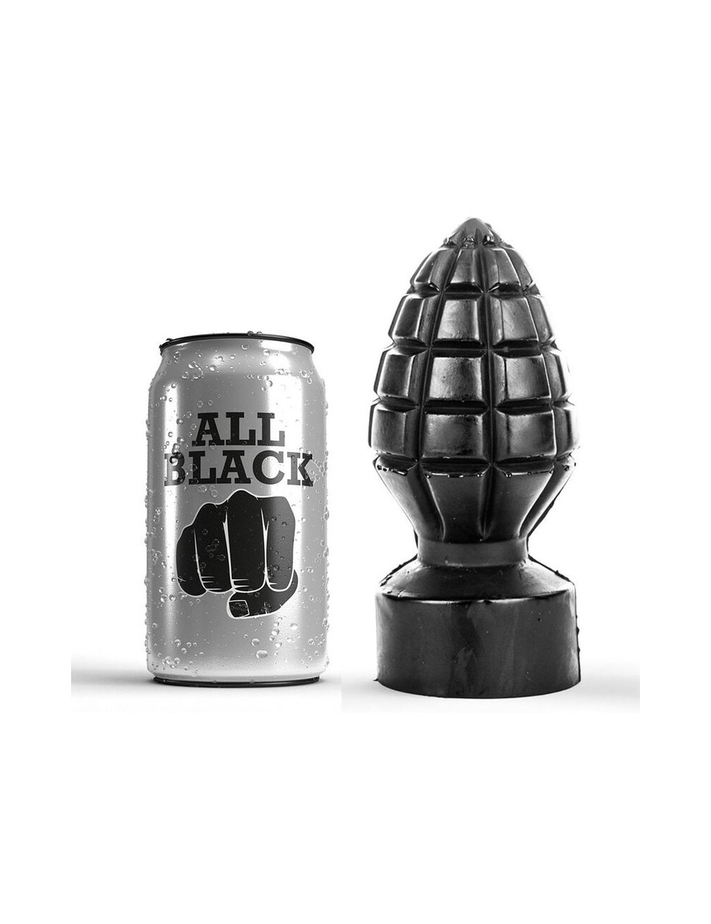 ALL BLACK PLUG ANAL 14CM ALL BLACK PLUG ANAL 14CM