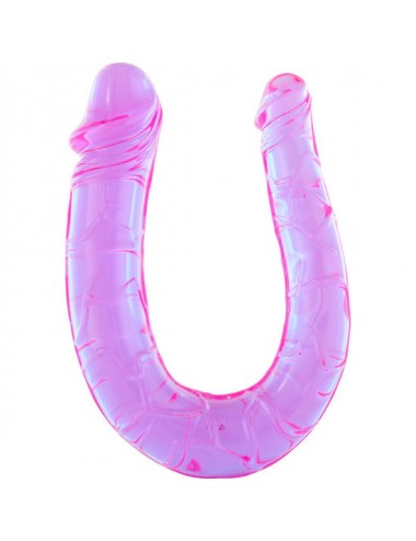 SEVENCREATIONS DOUBLE MINI TWIN HEAD JELLY PENIS DONG