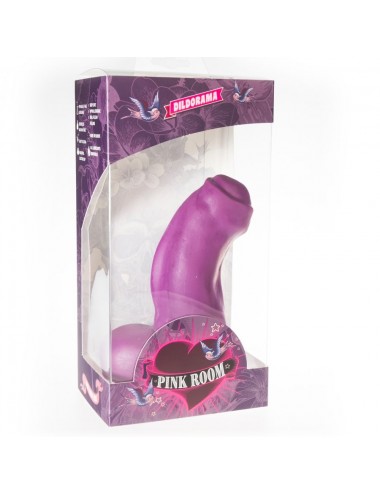 PINK ROOM NESTOR REALISTIC DILDO PURPLE  16.5 CM