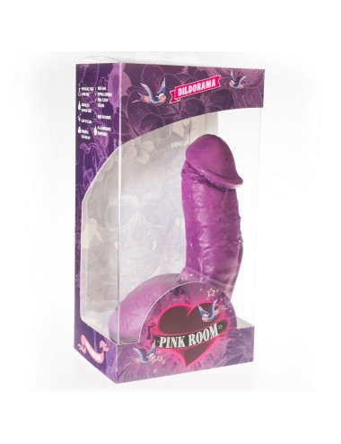 PINK ROOM ELIAN REALISTIC DILDO PURPLE 17.5 CM
