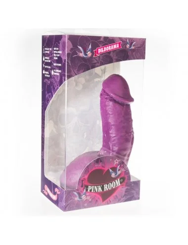 PINK ROOM ELIAN REALISTIC DILDO PURPLE 17.5 CM