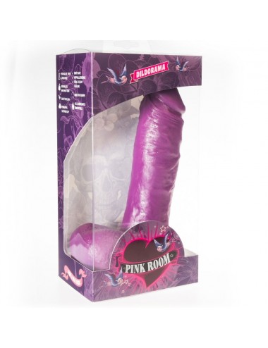 PINK ROOM ANTON REALISTIC DILDO PURPLE 21.5 CM