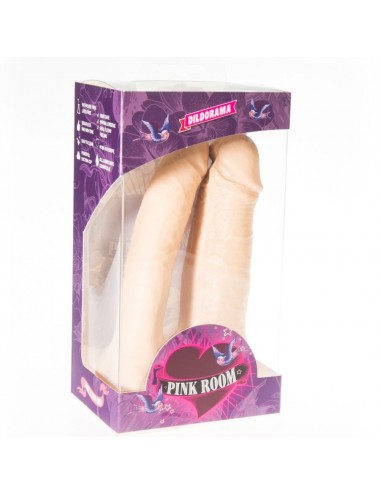 PINK ROOM ARTHUS REALISTIC DOUBLE DILDO FLESH 17CM/15.5CM