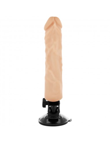 BASECOCK REALISTIC VIBRATOR REMOTE CONTROL FLESH 21 CM