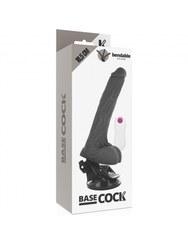 BASECOCK REALISTIC BENDABLE REMOTE CONTROL BLACK 18.5 CM