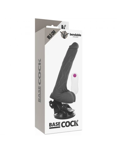 BASECOCK REALISTIC BENDABLE REMOTE CONTROL BLACK 18.5 CM