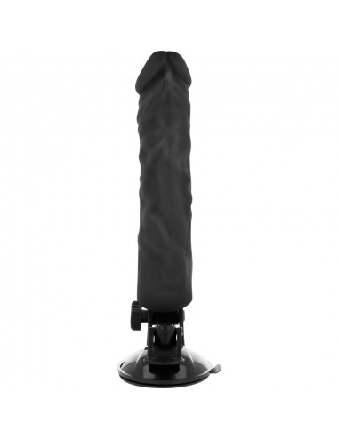 BASECOCK REALISTIC VIBRATOR REMOTE CONTROL BLACK 21CM