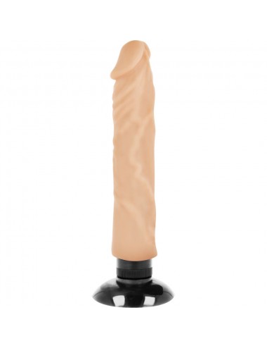 BASECOCK REALISTIC VIBRATOR 2-1 FLESH  20CM