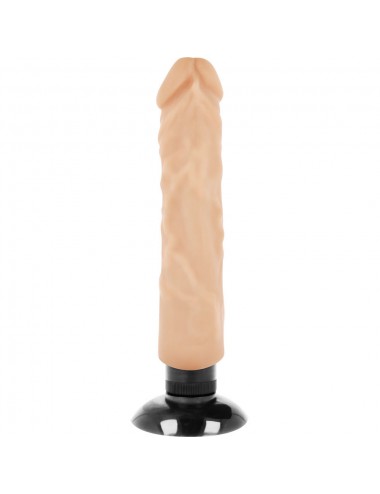 BASECOCK REALISTIC VIBRATOR 2-1 FLESH  20CM