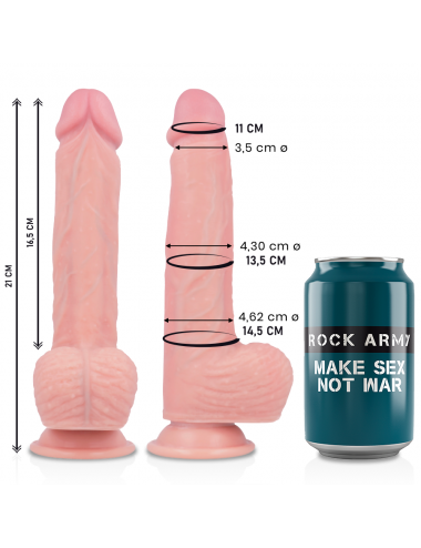 ROCKARMY LIQUID SILICONE PREMIUM SPITFIRE REALISTIC 21CM