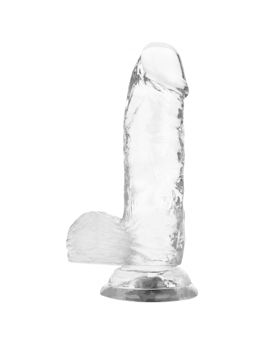 XRAY CLEAR COCK WITH BALLS  15.5CM X 3.5CM