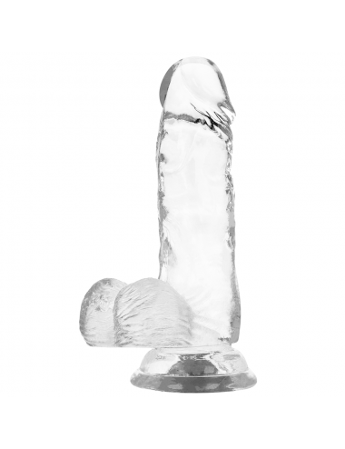 XRAY CLEAR COCK WITH BALLS  15.5CM X 3.5CM