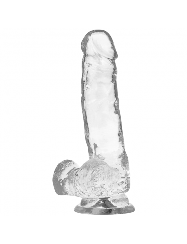XRAY CLEAR COCK WITH BALLS  18.5CM X 3.8CM