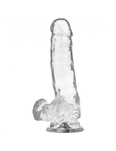 XRAY CLEAR COCK WITH BALLS  18.5CM X 3.8CM