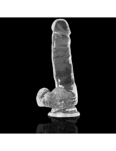 XRAY CLEAR COCK WITH BALLS  18.5CM X 3.8CM