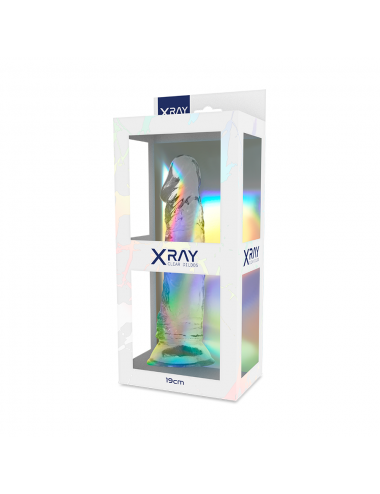 XRAY CLEAR COCK 19CM X 4CM