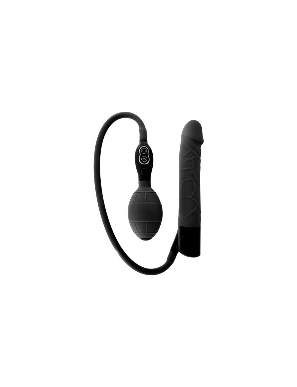 SEVENCREATIONS VIBRATOR INFLATABLE BLACK SEVENCREATIONS VIBRATOR INFLATABLE BLACK