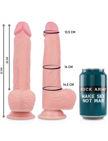 ROCKARMY LIQUID SILICONE PREMIUM HAWK REALISTIC 22 CM