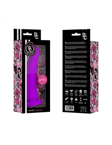 DELTA CLUB TOYS DONG PURPLE SILICONE 17 X 3 CM