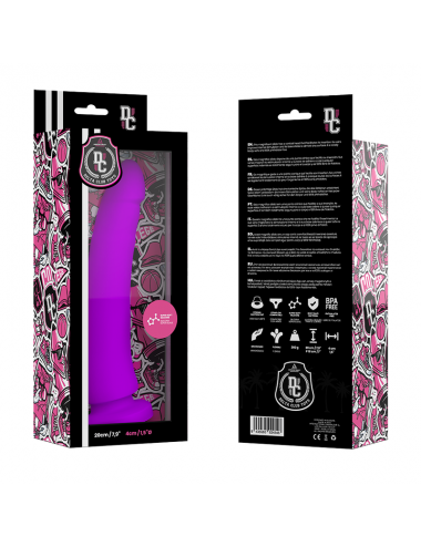 DELTA CLUB TOYS DONG PURPLE SILICONE 20 X 4 CM