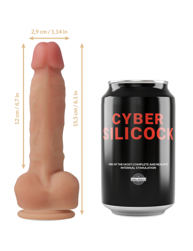 CYBER SILICOCK  ANSEL ULTRA REALISTIC SOFT LIQUID SILICONE  15.5CM