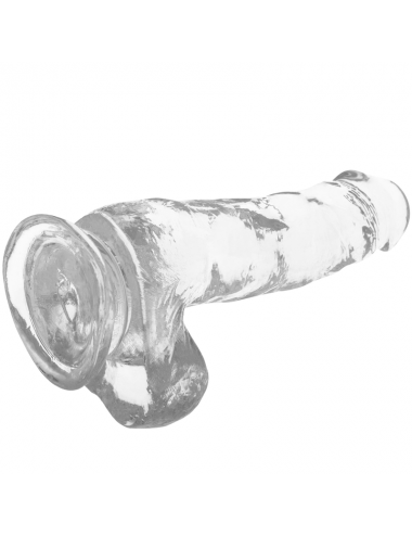 XRAY HARNESS + CLEAR COCK WITH BALLS 18.5CM X 3.8CM