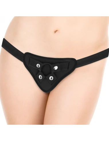 ROCKARMY HARNESS + LIQUID SILICONE VIBRATOR PREMIUM APACHE REMOTE CONTROL 22CM