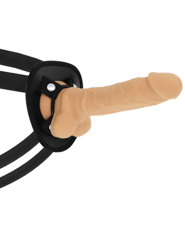 COCK MILLER HARNESS + SILICONE DENSITY ARTICULABLE COCKSIL 18 CM