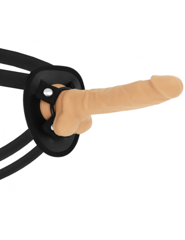 COCK MILLER HARNESS + SILICONE DENSITY ARTICULABLE COCKSIL 19.5 CM