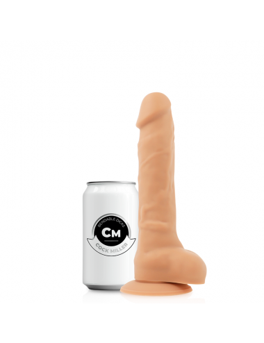 COCK MILLER HARNESS + SILICONE DENSITY ARTICULABLE COCKSIL 19.5 CM
