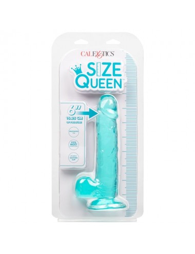 CALEX SIZE QUEEN DILDO - PINK 15.3 CM