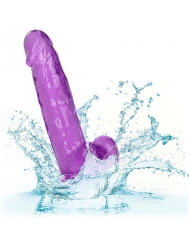 CALEX SIZE QUEEN DILDO - PURPLE 15.3 CM