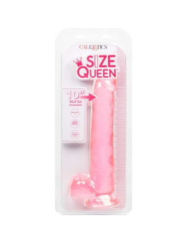 CALEX SIZE QUEEN DILDO - PINK 25.5 CM