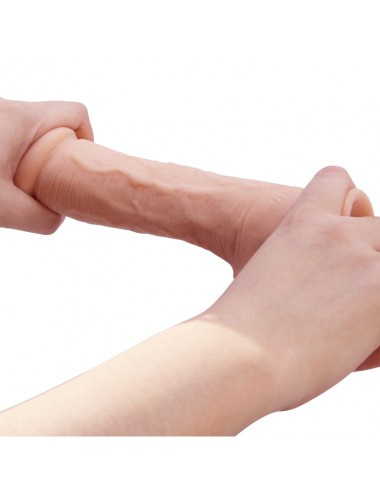 BEAUTIFUL ENCOUNTER JOHNSON LIFELIKE SKIN DILDO 22 CM