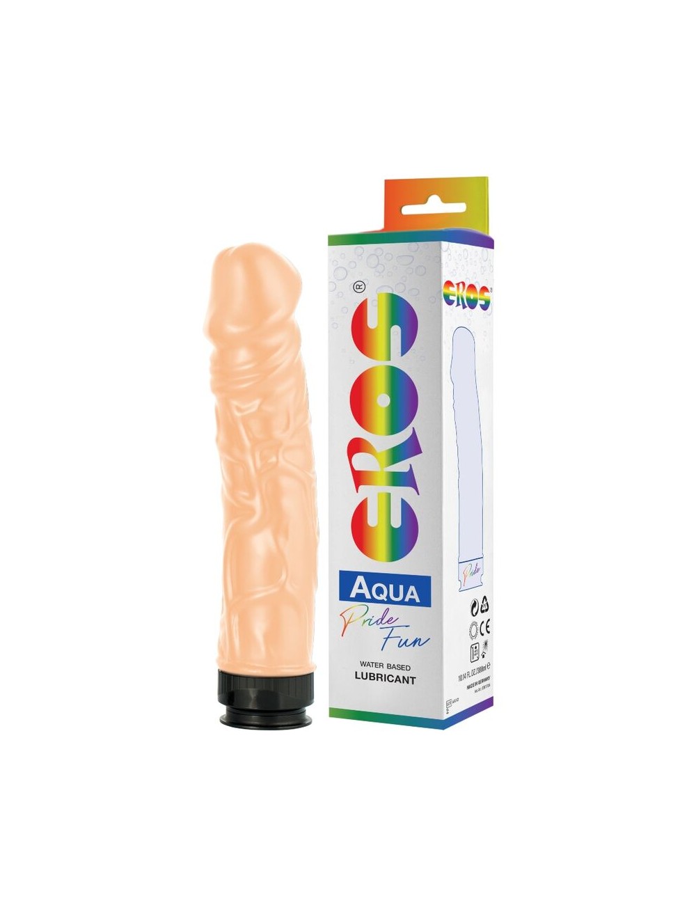 PRIDE - EROS AQUA LGBT PRIDE DILDO AND WATERBASED LUBRICANT PRIDE - EROS AQUA LGBT PRIDE DILDO AND WATERBASED LUBRICANT