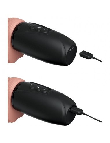 KING COCK PLUS TRIPLE THREAT - LIGHT SKIN TONE