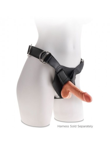 KING COCK PLUS 3D COCK WITH BALLS 17 CM